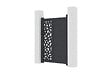 CASANOOV - Casanoov Portillon ajustable en largeur 1m RUIVO H.140  cm alu gris - vignette