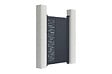 CASANOOV - Casanoov Portillon ajustable en largeur 1m ARLBERG H.140  cm alu gris - vignette