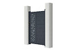 CASANOOV - Casanoov Portillon 1m ARLBERG H.140  cm aluminium gris - vignette