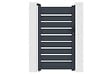 CASANOOV - Casanoov Portillon ajustable en largeur 1m VOGEL H.180  cm alu gris - vignette