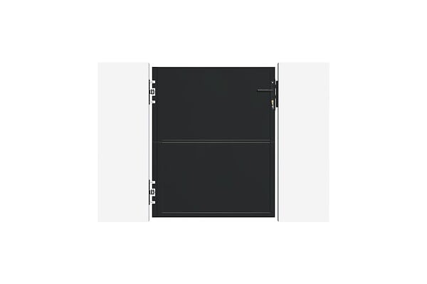 CASANOOV - Casanoov Portillon acier noir mat 1m NALI H.120 cm - large
