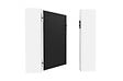 CASANOOV - Casanoov Portillon acier noir mat 1m NALI H.160 cm - vignette