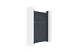 CASANOOV - Casanoov Portillon 1m CARPATIA H.140  cm aluminium gris - vignette