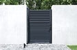 CASANOOV - Casanoov Portillon 1m CARPATIA H.140  cm aluminium gris - vignette