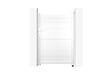 CASANOOV - Casanoov Portillon 1m EIGER H.140  cm blanc + Kit inversion ouverture - vignette