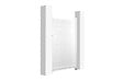 CASANOOV - Casanoov Portillon 1m EIGER H.140  cm blanc + Kit inversion ouverture - vignette