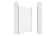 CASANOOV - Casanoov Kit d'inversion portillon coloris blanc EIGER/Design 100x140 cm - vignette