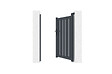 CASANOOV - Casanoov Portillon 1m VEYMONT H.140  cm aluminium gris - vignette