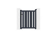 CASANOOV - Casanoov Portillon 1m VEYMONT H.120  cm aluminium gris - vignette
