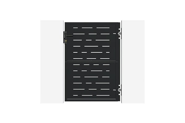 CASANOOV - Casanoov Portillon acier noir mat 1m NALI ARLBERG H.140 cm - large