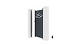 CASANOOV - Casanoov Portillon 1m HALTI H.160  cm aluminium gris - vignette