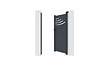 CASANOOV - Casanoov Portillon 1m HALTI H.160  cm aluminium gris - vignette