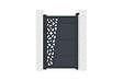 CASANOOV - Casanoov Portillon aluminium gris CERVINA RUIVO 1m hauteur 160  cm - vignette