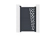 CASANOOV - Casanoov Portillon aluminium gris CERVINA RUIVO 1m hauteur 160  cm - vignette