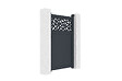CASANOOV - Casanoov Portillon 1m ajustable en largeur DOLOMITE RUIVO H.160  cm aluminium gris - vignette