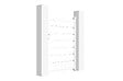 CASANOOV - Casanoov Portillon 1m VOGEL H.140  cm + 2 Poteaux H.166  cm aluminium blanc - vignette