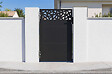 CASANOOV - Casanoov Portillon NALI RUIVO 1m H.160  cm Acier Noir mat - vignette
