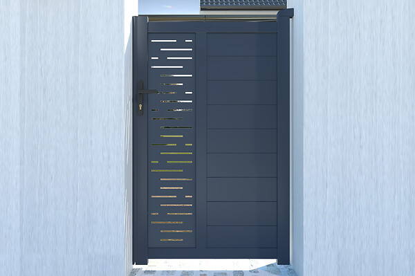 CASANOOV - Casanoov Portillon 1m ARLBERG H.160  cm aluminium gris - large