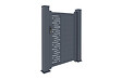 CASANOOV - Casanoov Portillon 1m ARLBERG H.160  cm aluminium gris - vignette
