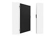 CASANOOV - Casanoov Portillon acier L.1m NALI H.180  cm noir mat - vignette