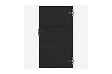 CASANOOV - Casanoov Portillon acier L.1m NALI H.180  cm noir mat - vignette