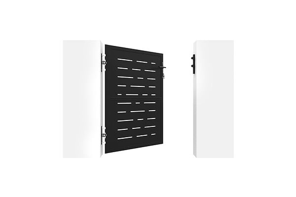 CASANOOV - Casanoov Portillon acier noir mat 1m NALI ARLBERG H.120 cm - large