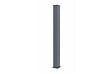 CASANOOV - Casanoov Portillon 1m MEIJE H.160  cm gris + 2 poteaux EIFEL 15x15  cm H.190  cm gris - vignette