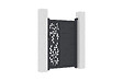 CASANOOV - Casanoov Portillon ajustable en largeur 1m FOLYA H.140  cm alu gris - vignette