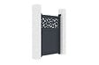 CASANOOV - Casanoov Portillon 1m ajustable en largeur DOLOMITE RUIVO H.140  cm aluminium gris - vignette