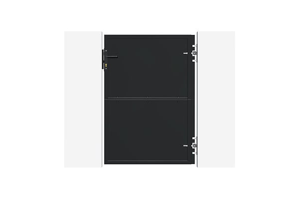 CASANOOV - Casanoov Portillon acier noir mat 1m NALI H.140 cm - large