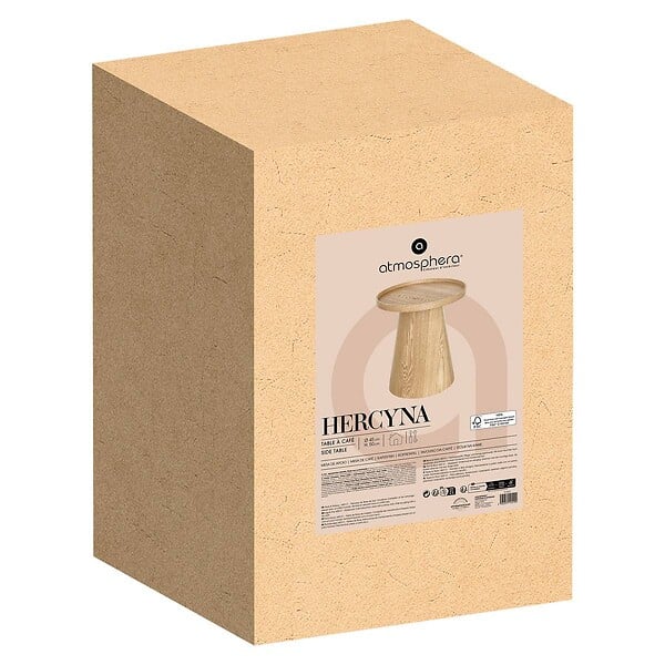ATMOSPHERA - Table d'appoint Hercyna 45x45x50cm - large