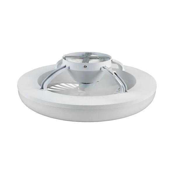 RL - Ventilateur de plafond LED Mora - Blanc - 15W - Diam.45cm - large