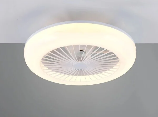 RL - Ventilateur de plafond LED Mora - Blanc - 15W - Diam.45cm - large