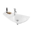 RAVAK - Lavabo asymétrique gain de place Ravak Avocado Comfort 85 x 45 cm, blanc (AVUM01L) - vignette