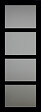 GD MENUISERIES - Porte Coulissante Telia Noir Vitrée H204 x L73 cm, serrure condamnation - vignette