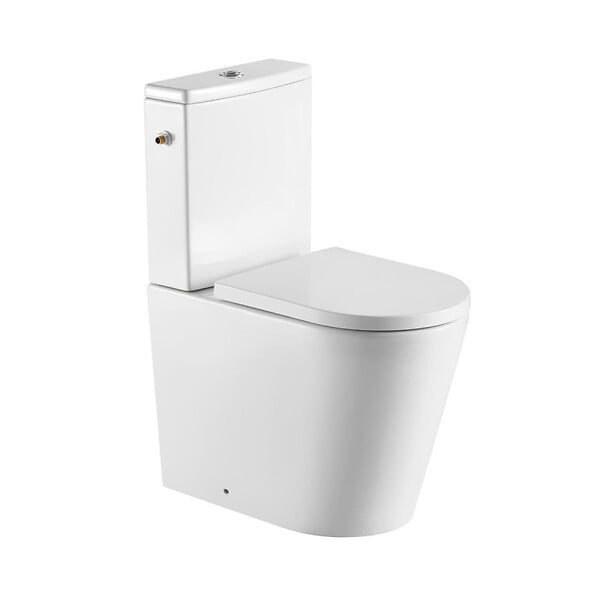 SWISS AQUA TECHNOLOGIES - Brevis WC à poser sans bride + abattant softclose (SATBRE031RREXVP-SP) - large