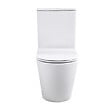 CERAMIA - PixL WC à poser sans bride + abattant SoftClose + réservoir de chasse, alimentation par le bas, blanc brillant (CEPX030RREXVPBI) - vignette