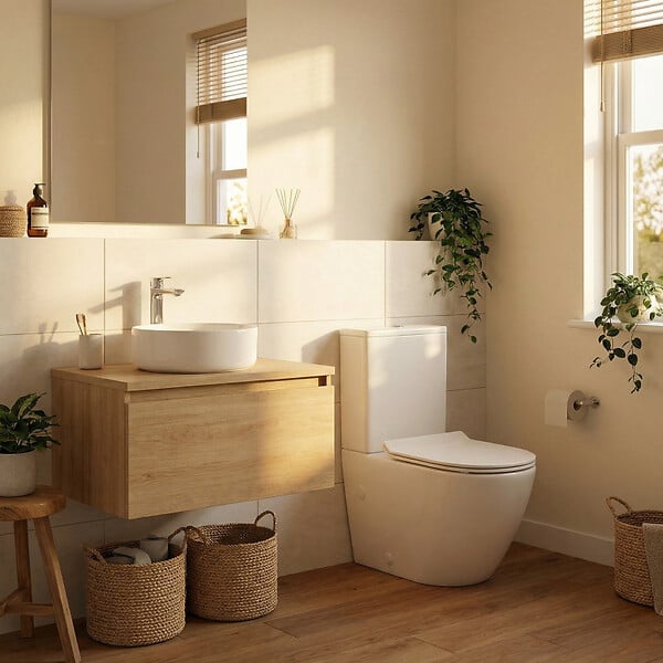 CERAMIA - PixL WC à poser sans bride + abattant SoftClose + réservoir de chasse, alimentation par le bas, blanc brillant (CEPX030RREXVPBI) - large