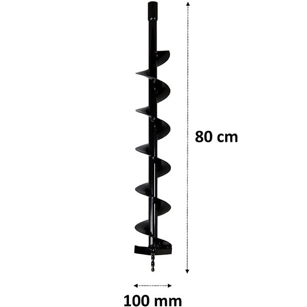 GT GARDEN - Mèche Ø 100 mm pour tarière thermique - large