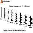 GT GARDEN - Mèche Ø 250 mm pour tarière thermique - vignette
