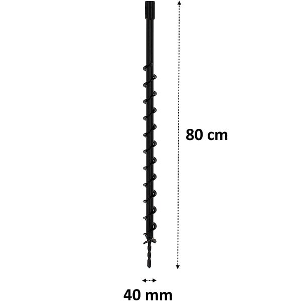 GT GARDEN - Mèche Ø 40 mm pour tarière thermique - large
