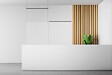 ARTITEQ - Cimaises XPO Rail 200cm + clips + vis et chevilles multimatériaux - Cimaise Tableau Artiteq Blanc - vignette