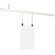 ARTITEQ - Cimaise XPO Rail 200cm - Cimaise Tableau Artiteq Pack de 5 rails , Blanc - vignette