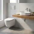 VILLEROY & BOCH - Pack WC bâti-support Villeroy & Boch + WC suspendu sans bride Swiss Aqua Technologies + abattant SoftClose + Plaque (VCNSAT2CH) - vignette