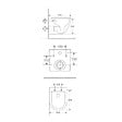 SWISS AQUA TECHNOLOGIES - WC suspendu sans bride Vortex et fixations invisibles, abattant frein de chute (SAT67010RTORP) - vignette