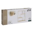 5 FIVE SIMPLY SMART - Console Curvy 2 étagères bois clair - vignette