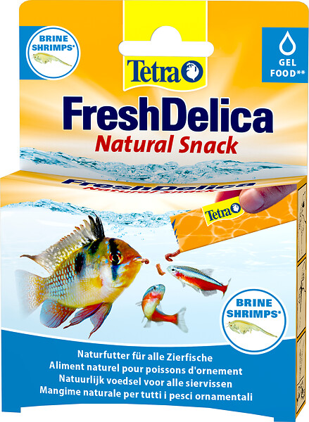 TETRA - Aliment poissons FreshDelica Artemias en gel - 48g - large