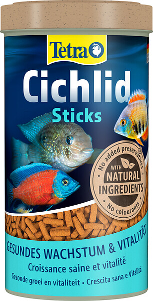 TETRA - Aliment complet pour cichlidés - Sticks flottants - 500ml - large