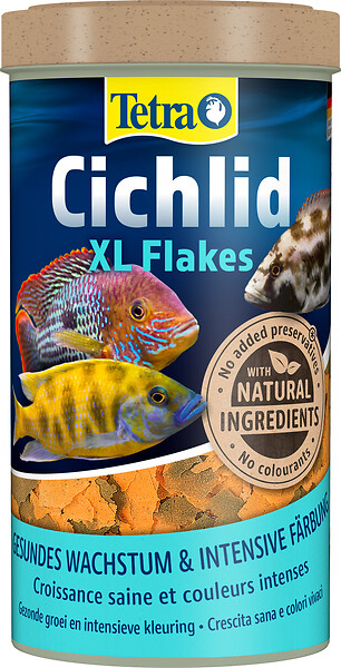 TETRA - Aliment pour grands cichlidés - Paillettes XL - 500 ml - large