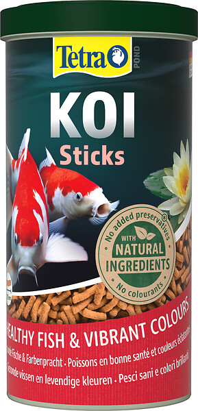 TETRA - Aliments complets pour carpes koï - Bâtonnets flottants - 1L - large